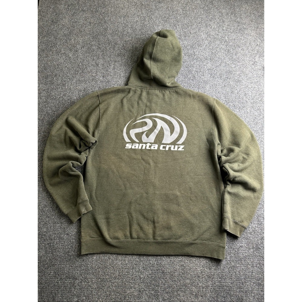 Mens Pacific Wave Santa Cruz Sherpa Lined Full Zip Hoodie, Size XL